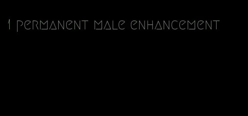 1 permanent male enhancement