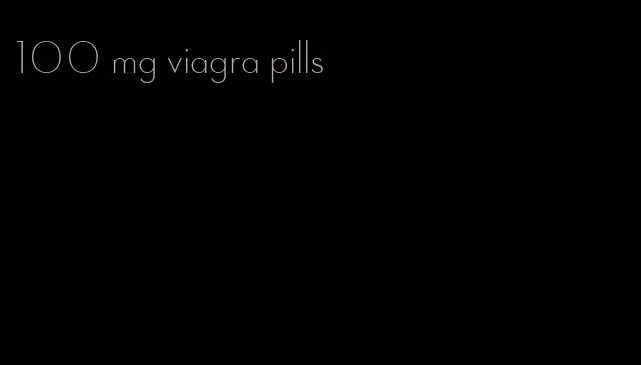 100 mg viagra pills