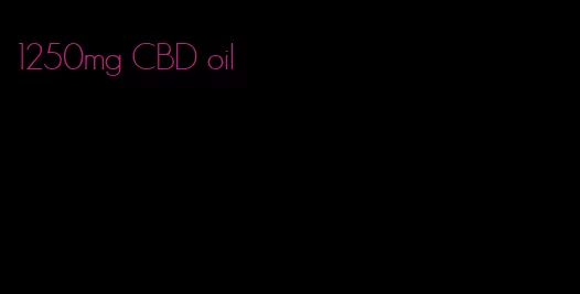 1250mg CBD oil