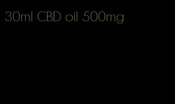 30ml CBD oil 500mg