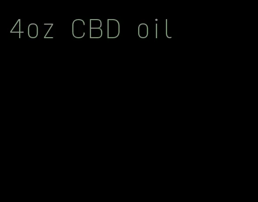 4oz CBD oil