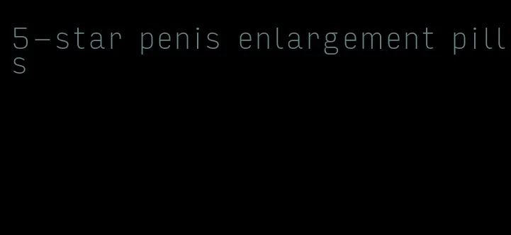 5-star penis enlargement pills