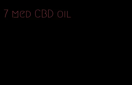 7 med CBD oil