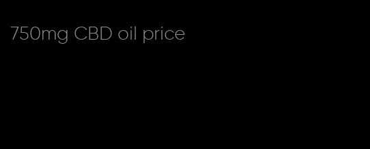 750mg CBD oil price