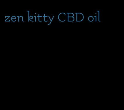 zen kitty CBD oil