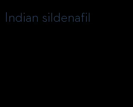 Indian sildenafil