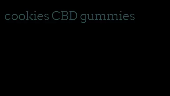 cookies CBD gummies