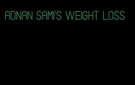 Adnan Sami's weight loss