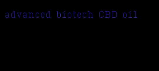 advanced biotech CBD oil