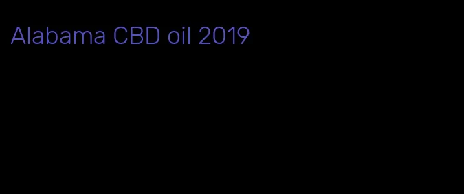 Alabama CBD oil 2019