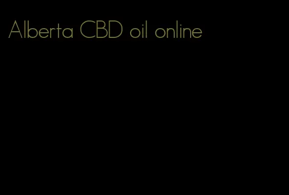 Alberta CBD oil online