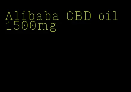 Alibaba CBD oil 1500mg