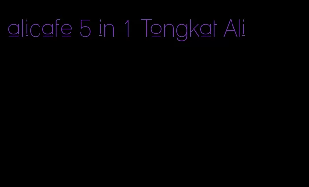 alicafe 5 in 1 Tongkat Ali