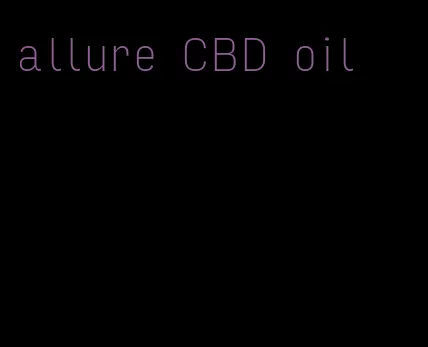 allure CBD oil