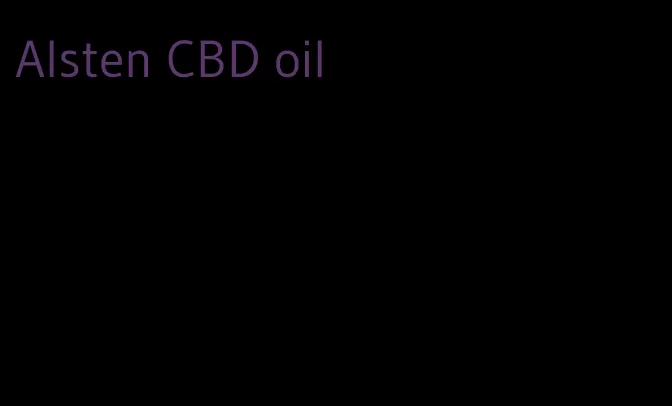 Alsten CBD oil