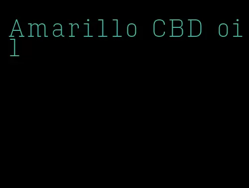 Amarillo CBD oil