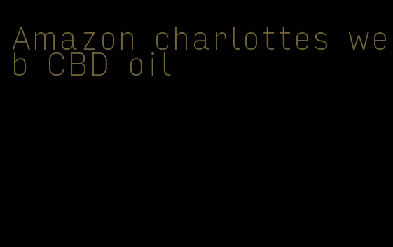 Amazon charlottes web CBD oil