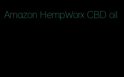 Amazon HempWorx CBD oil