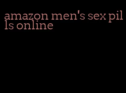 amazon men's sex pills online