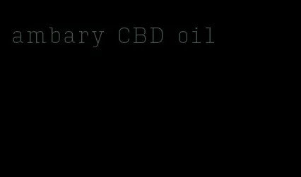 ambary CBD oil