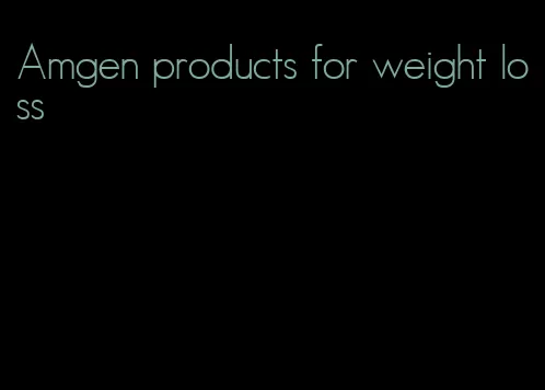 Amgen products for weight loss