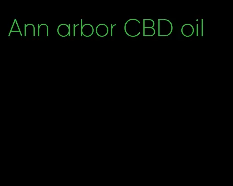 Ann arbor CBD oil