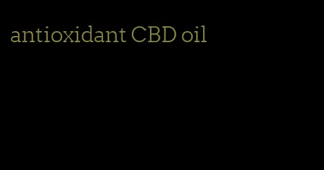 antioxidant CBD oil