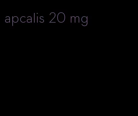 apcalis 20 mg