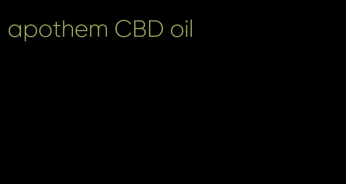 apothem CBD oil