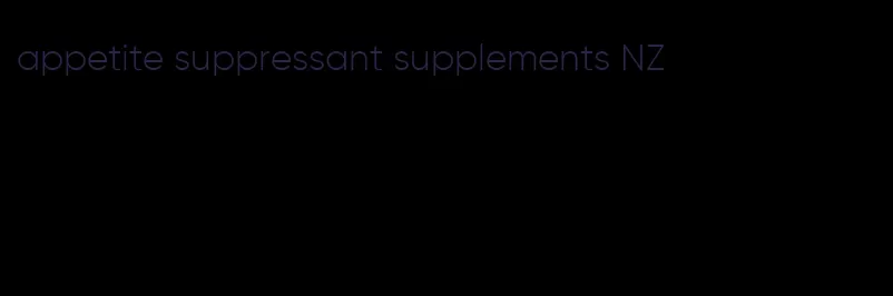 appetite suppressant supplements NZ