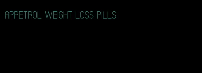 appetrol weight loss pills