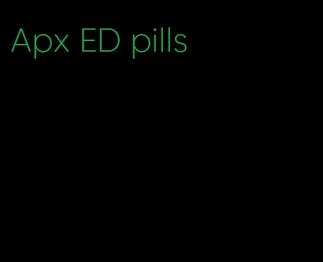 Apx ED pills