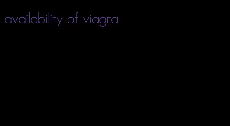 availability of viagra