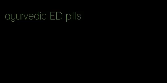 ayurvedic ED pills