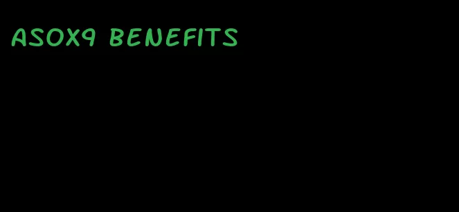 asox9 benefits