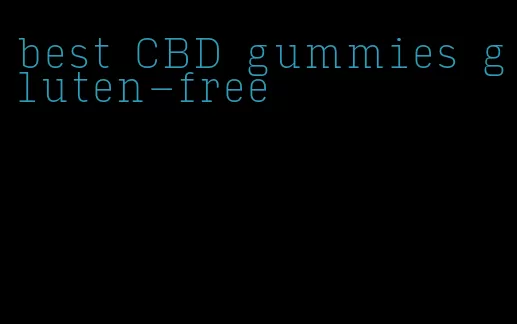 best CBD gummies gluten-free