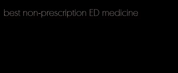 best non-prescription ED medicine