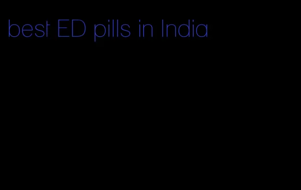 best ED pills in India