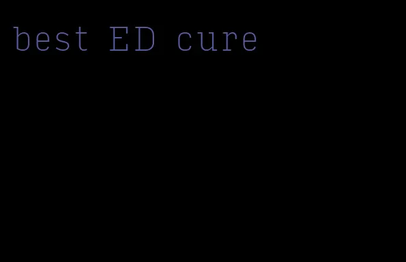 best ED cure