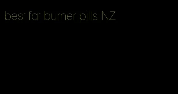 best fat burner pills NZ