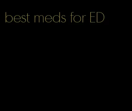 best meds for ED