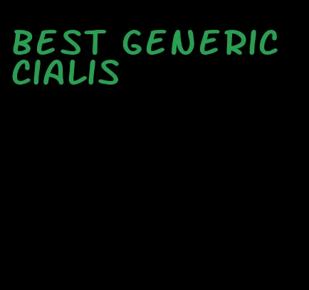 best generic Cialis