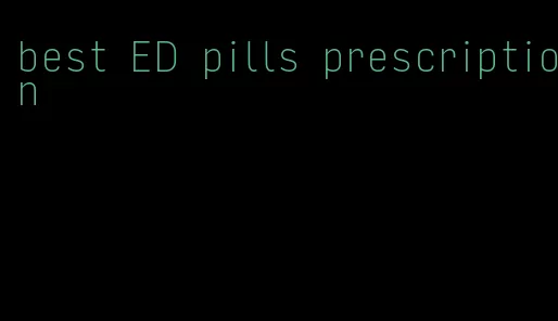 best ED pills prescription