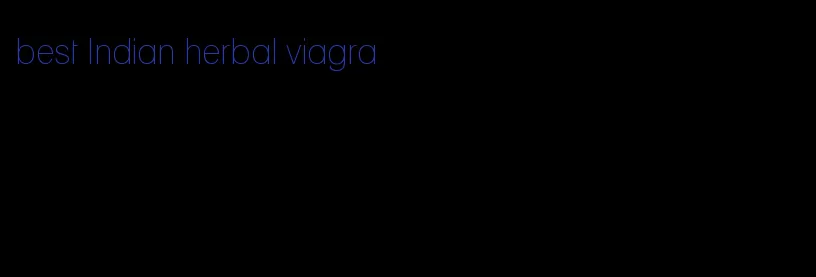 best Indian herbal viagra