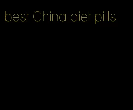 best China diet pills