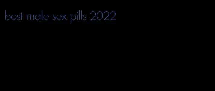 best male sex pills 2022