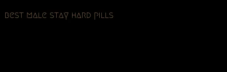 best male stay hard pills