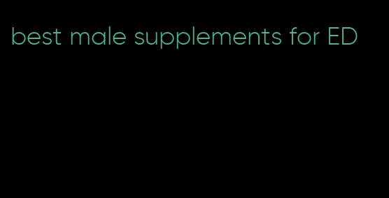 best male supplements for ED