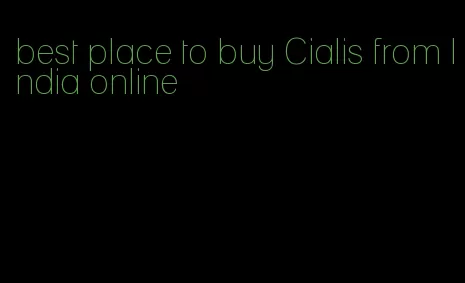 best place to buy Cialis from India online