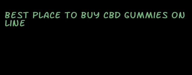 best place to buy CBD gummies online